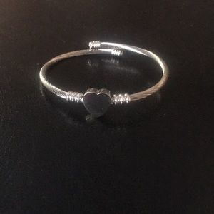 (New) Cable Heart Bracelet ♥️